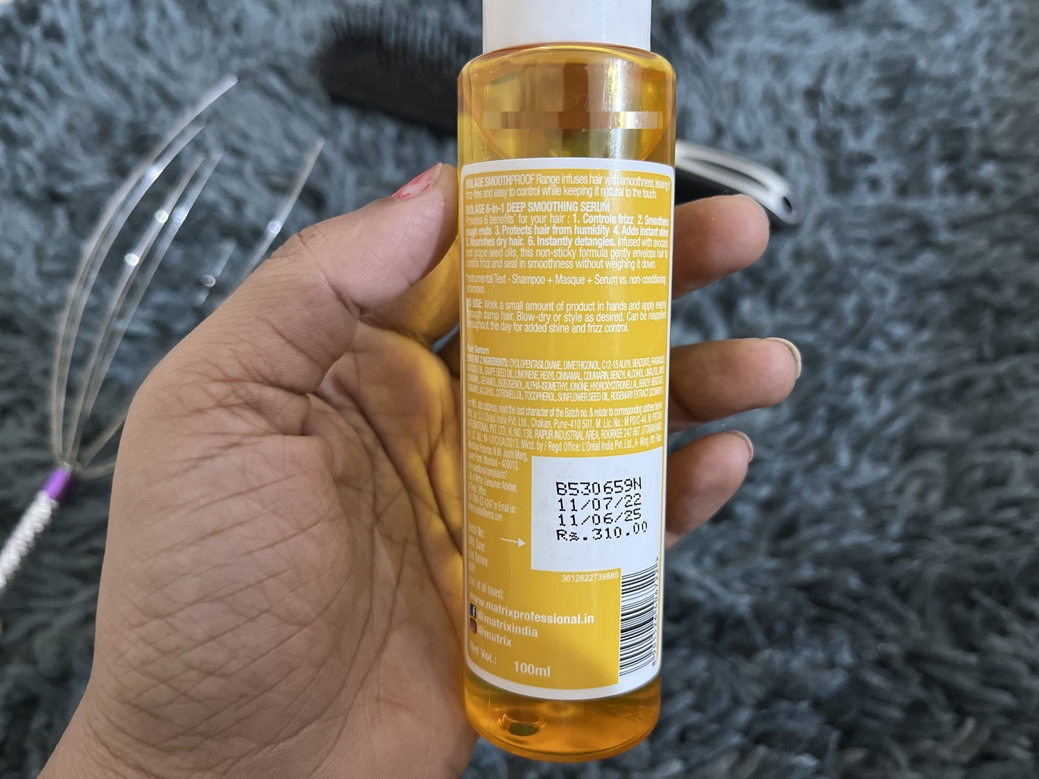 How To Use Biolage SmoothProof Serum